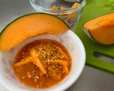 A picture of step 1 of Melon Soda (only for me).
