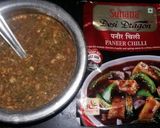 A picture of step 4 of Chilliy paneer.