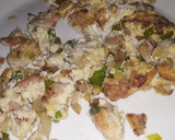 Foto del paso 2 de la receta: Tortitas de huevo y camarones🦐