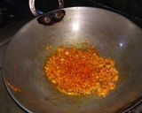 A picture of step 3 of Paneer butter Masala.