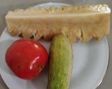 Foto langkah ke 1 dari resep Jus Nanas Mentimun Tomat.