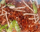 A picture of step 3 of Sindhi Biryani.