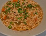 Foto del paso 10 de la receta: 🍛 Arroz meloso con pollo 🍗