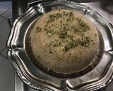 Une image de l'étape 6 de Dôme de riz à la prune et fines herbes.