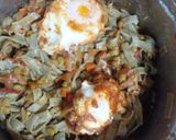 Foto del paso 7 de la receta: 38. colchón de arveja 🍳 sobre fideos 🍜 almuerzo completo para llevar!