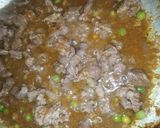 A picture of step 2 of Carrot rice.