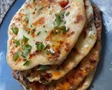 Une image de l'étape 4 de CHEESE NAAN À LA VACHE 🐄 KIRI.