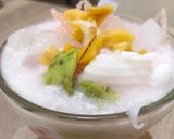 Foto langkah ke 3 dari resep Es Teler atau es oyen.