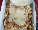A picture of step 2 of Mix plate Chaat.