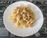 Pulykafalatok fokhagymás mártásban recept fázis 3 fotója