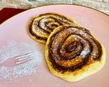 Fahéjas tekercs palacsinta tésztából recept fázis 4 fotója