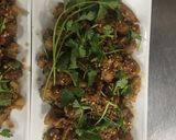 Hình bước làm 1 của món Vịt chiên giòn sốt xì dầu