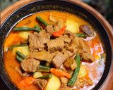 Foto langkah ke 3 dari resep Gulai daging kentang.