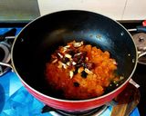 A picture of step 3 of Authentic Bengali Tomato Dates Chutney.