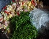 ชะอมผัดแหนมวุ้นเส้น วิธีทำสูตร 3 รูป