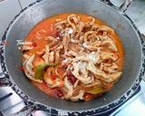 Foto langkah ke 4 dari resep Usus Ayam Bumbu Merah.