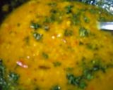 A picture of step 3 of Dal fry.