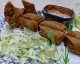 A picture of step 9 of Whole wheat spring rolls.