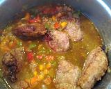 Foto del paso 3 de la receta: Carrilleras de cerdo estofadas con vermut rojo