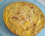 Foto langkah ke 6 dari resep Mi dadar / pizza mie bumbu ulek.