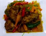 รูปขั้นตอนการทำที่ 7 ของ ผัดเผ็ดปลาดุกทอดกรอบ