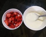 A picture of step 2 of Strawberry Malt Shake.