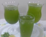 A picture of step 3 of Lemon 🍋mint leaves 🍃cooling refreshing mouth watering drink 🍸.