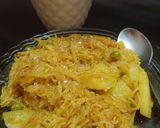 आलू मटर नमकीन सेवई (Aloo Matar Namkeen Sevai)#family #mom रेसिपी चरण 2 फोटो