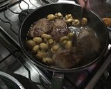 Foto del paso 4 de la receta: Lomo al champiñón con papas noissette