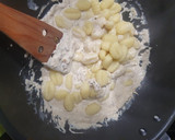 Foto del paso 5 de la receta: Gnocchi con salsa de queso y nueces