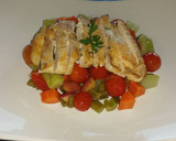Foto del paso 5 de la receta: Pechuga de pollo a la plancha con salteado de verduras 