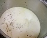 A picture of step 5 of Quinoa phirni with caramel flavour.