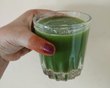 A picture of step 3 of Apple,Palak, Cucumber juice.