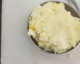 A picture of step 4 of Spinach,pumpkin and saffron bada with samak rice.