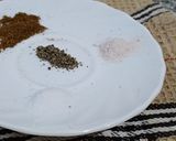 A picture of step 1 of Sweet Papaya -Orange Shots.