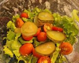 Foto del paso 3 de la receta: Ensalada de verdes y cherrys!!