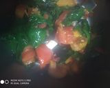 A picture of step 4 of Creamy spinach soup.