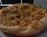 Foto langkah ke 8 dari resep Pizza teflon topping ayam tahu no msg lembut & empuk tanpa telur.