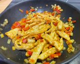 Foto del paso 3 de la receta: Burrito de pollo especiado