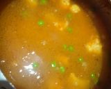 A picture of step 3 of Mix veg pulao.