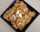 A picture of step 5 of सूजी का हलवा #Sujihalwa #WD2023 मेरी पसंद से मेरे लिए.