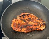 A picture of step 1 of Spring time salad with harissa chicken.