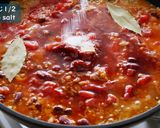 A picture of step 4 of Chili con Carne Recipe🌶️😋.