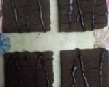 A picture of step 2 of Pillsbury chocolate cookies.