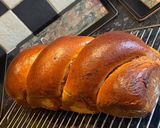 Pas rețetă Brioche pâine în două culori🥰 1 fotografie