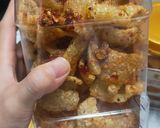 Hình bước làm 4 của món Bì heo chiên mắm tỏi