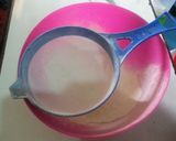 A picture of step 1 of Coconut Mahamri# author Marathon contest #.