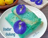 Foto langkah ke 7 dari resep 969. Dadar Gulung Biru Telang, Tanpa Santan, Praktis & Ekonomis.