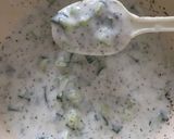 A picture of step 5 of Arabian Style Yogurt and Cucumber Salad.