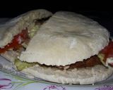 Foto del paso 4 de la receta: Sándwich de suprema de pollo en pan árabe (Todo Casero)